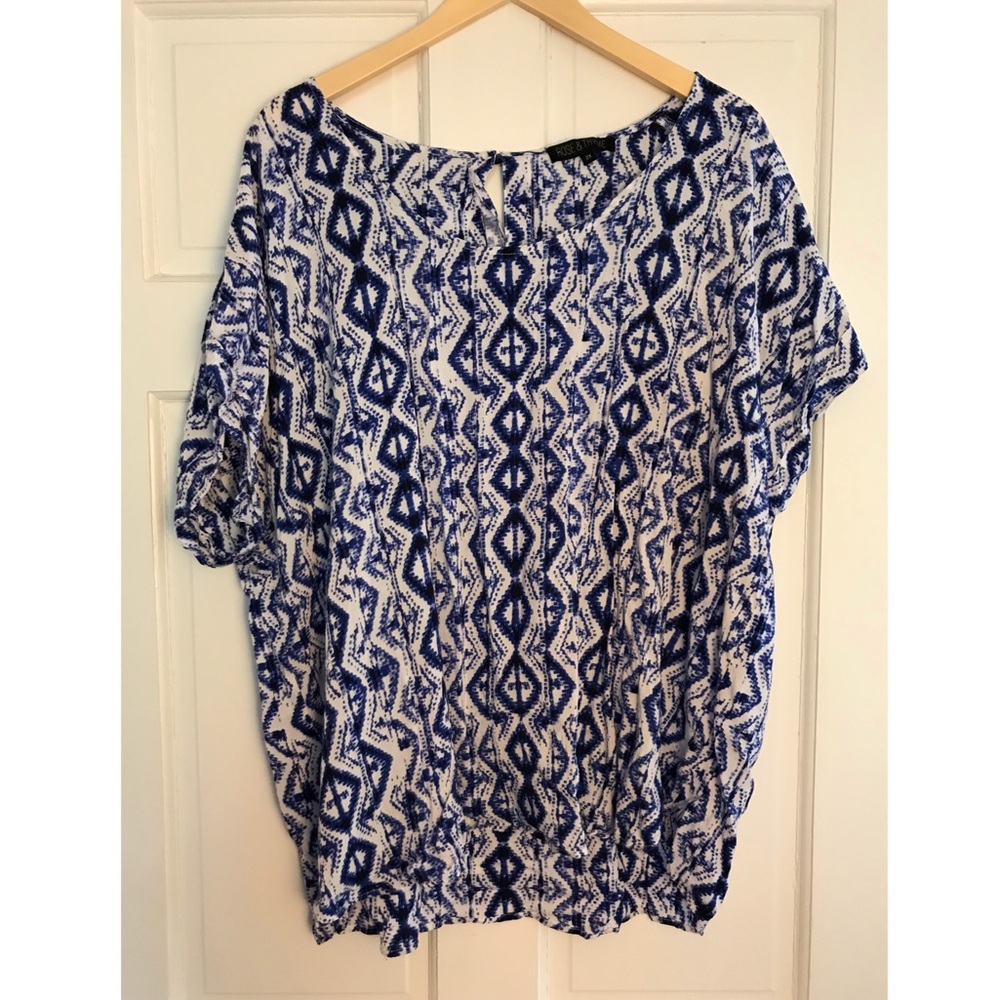 Rose & Thyme 2X blouse